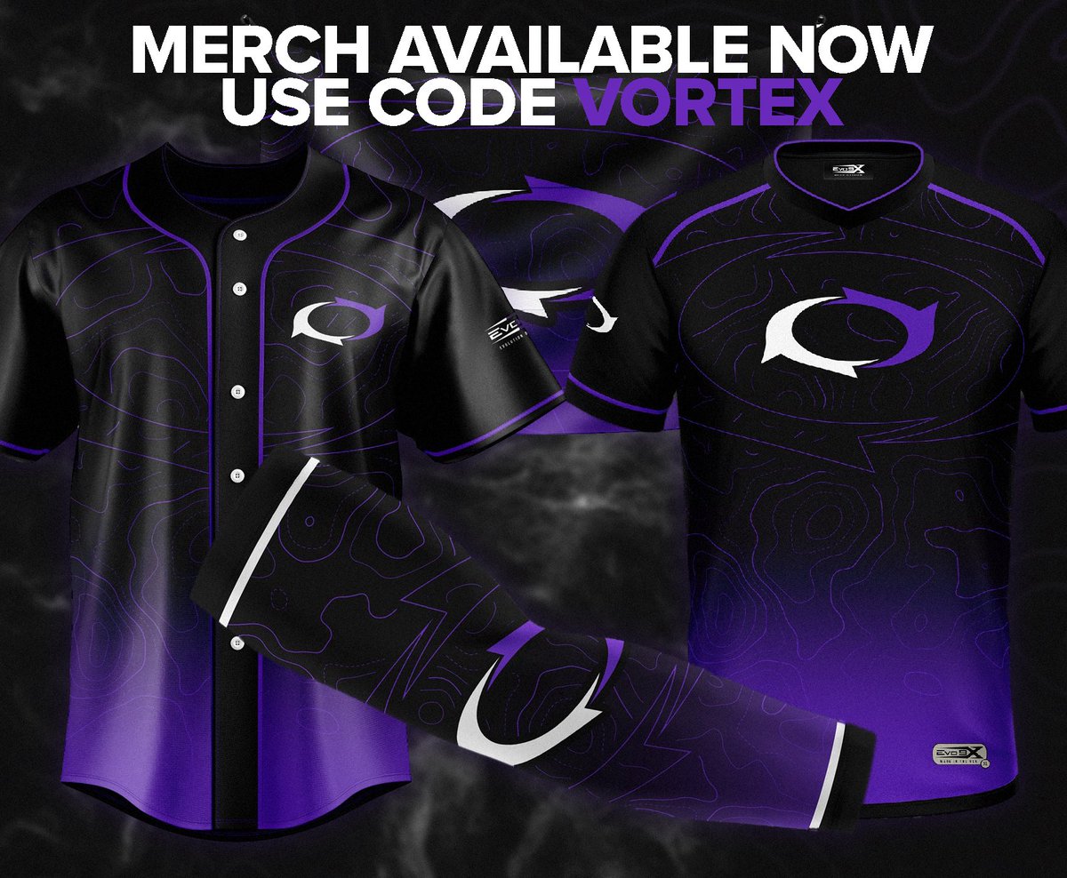 VORTEX ESPORTS🌪️ (@vtxesports_) on Twitter photo Very excited to announce our partnership with <a href="/evo9x/">Evo9X Apparel</a>
Use code “Vortex” for some off your purchase
evo9x.gg/collections/vo… Very excited to announce our partnership with <a href="/evo9x/">Evo9X Apparel</a>
Use code “Vortex” for some off your purchase
evo9x.gg/collections/vo…