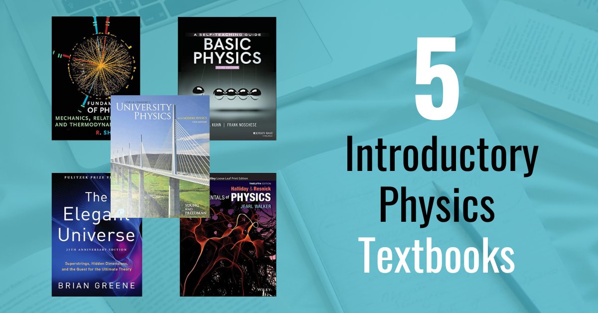 Struggling to find the perfect introductory #physics #textbook?🤔We’ve got you covered! Check out our guide to the best #college #textbooks that’ll make learning the fundamentals of physics easier &amp; more fun. 📚💡 Read more &amp; get your study game on at ➡️bit.ly/43MQMNE.