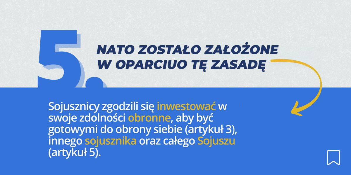 Inwestycje zapewniają siłę
+ 
Siła zapewnia pokój 
= 
Pokój poprzez siłę

#WeAreNATO