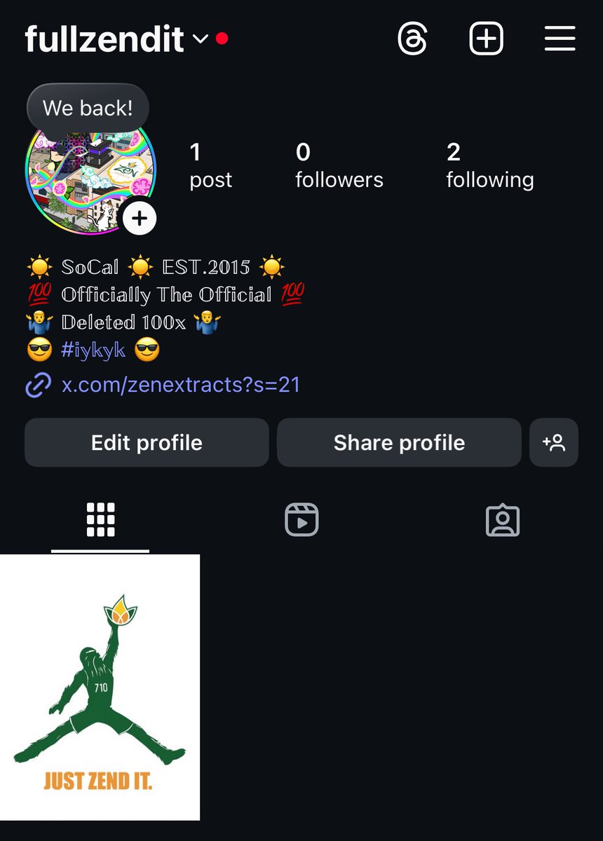 ZenExtracts's tweet image. Follow the new page! Changing it up a bit! We will be posting most content here!  @fullzendit