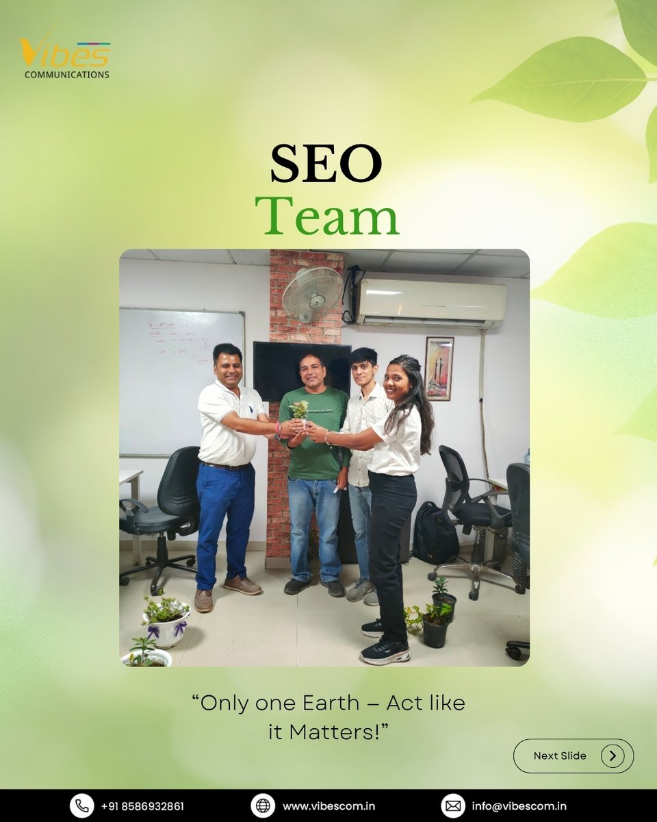 Vibescom's tweet photo. year long. 🤝🏻🪴

Because at Vibes, we grow brands and now, a greener future too. 💚

#GreenVibesOnly #PledgeForThePlanet #WorldEnvironmentDay #SowSustainability #GrowWithVibes #RootedInResponsibility #EcoFriendlyWorkplace #GreenerTogether #WorldEnvironmentDay https://t.co/hdVdOLgRph