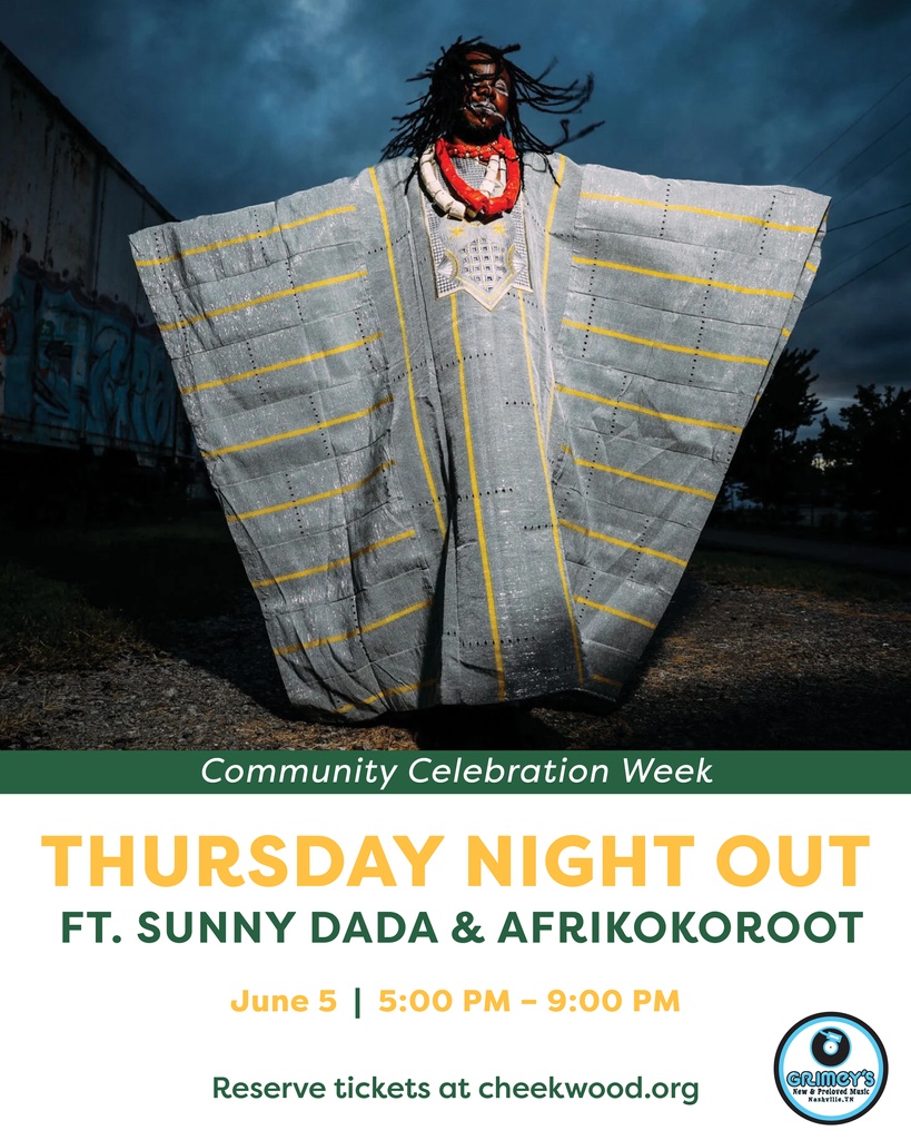Thursday Night Out is back! Join us tonight for a high-energy Afrobeat performance by Sunny Dada and AfrikokoRoot, blending traditional rhythms with modern influences in a celebration of African culture and global unity 🌍

🍔Food truck lineup and tickets: l8r.it/UZhj