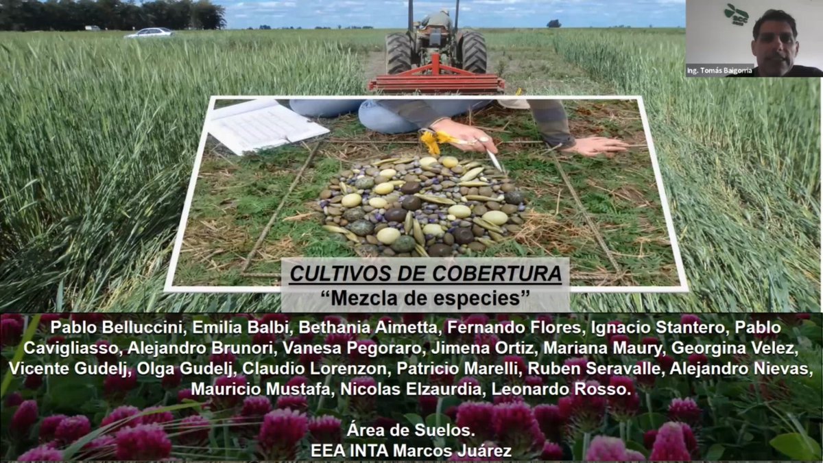 El Ing. Agr. Tomás Baigorria nos brinda una charla donde aborda la combinación de vicia en mezcla con gramínea, alternativas en diferentes ambientes, el aumento de biomasa , densidad de siembra, control de malezas, etc.

CHARLA COMPLETA : youtu.be/xZ1wou4pzSA