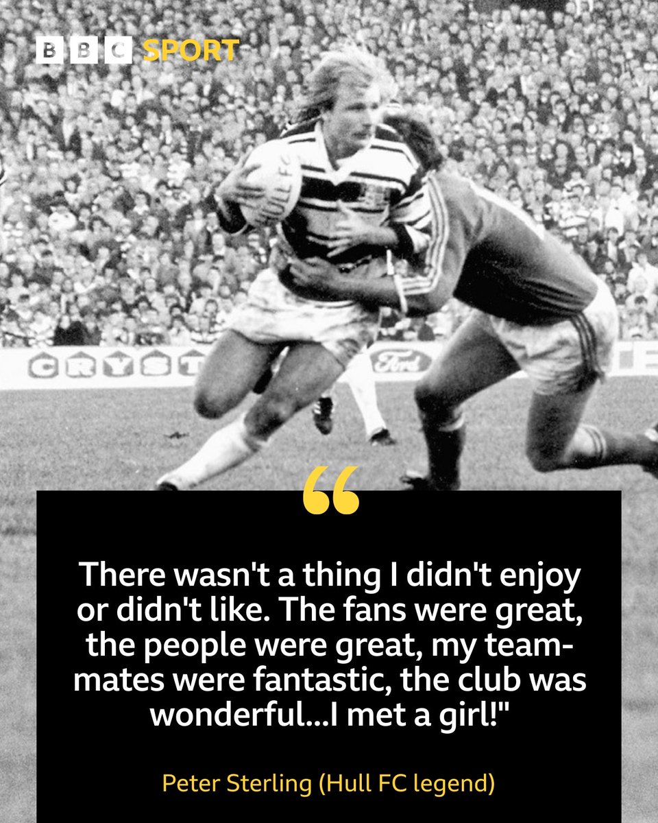 BBC Humberside Sport (@humbersidesport) on Twitter photo ๐๏ธ HULL FC LEGEND INTERVIEW
๐ฃ๏ธ Former <a href="/hullfcofficial/">Hull FC</a> & Australia star half-back, Peter Sterling, chats to <a href="/jameshoggarth/">James Hoggarth</a> about his time with the 'Black and Whites' in the 1980s.
๐ง Listen to the full interview ๐bbc.in/4jEEzjX
#COYH | #BBCRL | <a href="/RadioHumberside/">BBC Humberside</a> ๐๏ธ HULL FC LEGEND INTERVIEW
๐ฃ๏ธ Former <a href="/hullfcofficial/">Hull FC</a> & Australia star half-back, Peter Sterling, chats to <a href="/jameshoggarth/">James Hoggarth</a> about his time with the 'Black and Whites' in the 1980s.
๐ง Listen to the full interview ๐bbc.in/4jEEzjX
#COYH | #BBCRL | <a href="/RadioHumberside/">BBC Humberside</a>