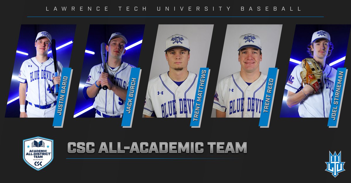 📚⚾️ Academic Excellence Meets Athletic Achievement!

Congratulations to our Lawrence Tech Baseball student-athletes who have been named to the College Sports Communicators (CSC) All-Academic Team! 👏

Your dedication in the classroom and on the field continues to raise the