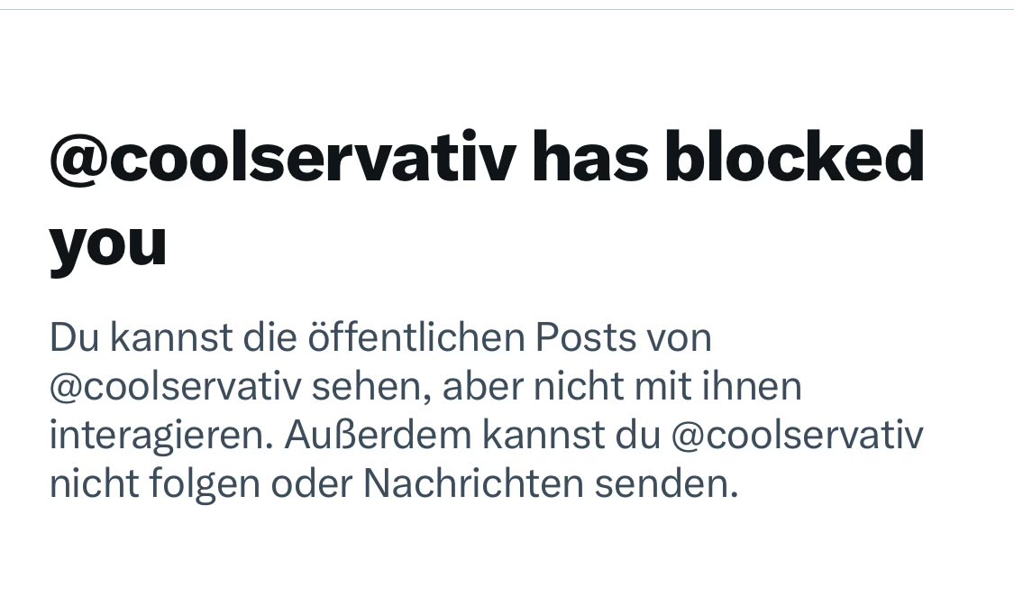 Feigling!

Er behauptet, <a href="/RKiesewetter/">Roderich Kiesewetter🇪🇺🇩🇪🇮🇱🇺🇦</a> wäre wegen persönlicher Verfehlungen aus dem PKGr raus

Daher hier mein Aufruf (ausnahmsweise mit Bitte um repost)

Liebe #NAFO , bitte:

- entfolgt <a href="/coolservativ/">Manuel Schwalm</a> 

 - blockt <a href="/coolservativ/">Manuel Schwalm</a> 

Setzt Zeichen!

#StandWithRoderichKiesewetter