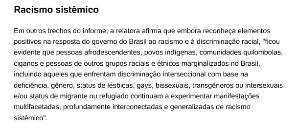 [#IBDH na Imprensa]

Reportagem <a href="/JamilChade/">Jamil Chade</a> 

📌ONU denuncia aumento de células neonazistas no  Brasil e cobra ação

📰Nota completa #UOL🤟👇🏾
noticias.uol.com.br/colunas/jamil-…
