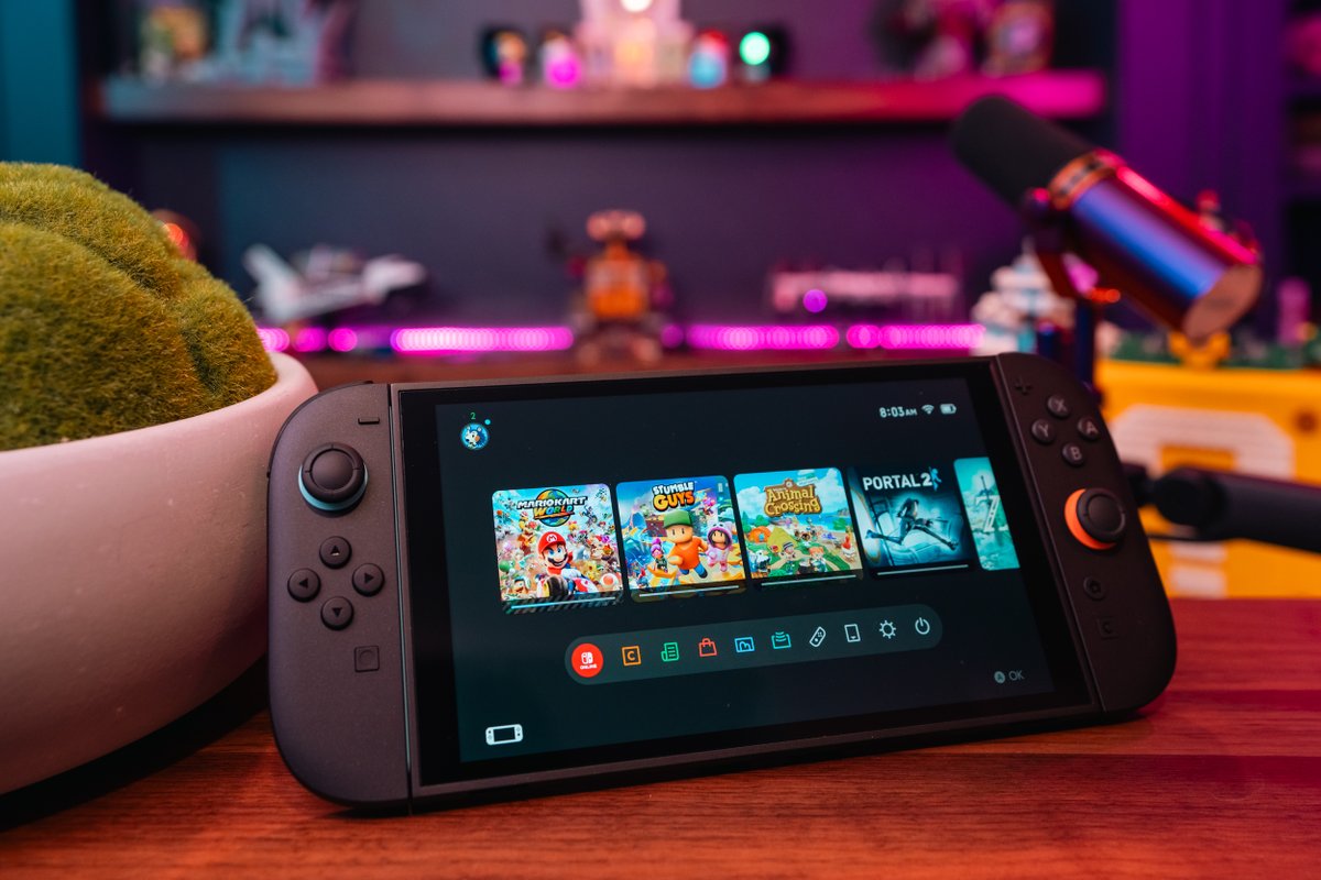 The Switch 2's screen is absolutely glorious! 😍