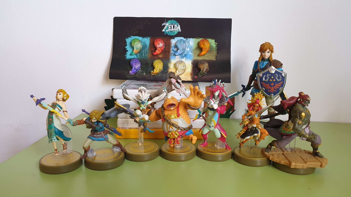 LinkMigue's tweet photo. ¡Los amiibo de Tureli, Yunobo, Sidon y Riju se unen a la colección!

#TearsoftheKingdom
#amiibo https://t.co/RkkHZQmW8F