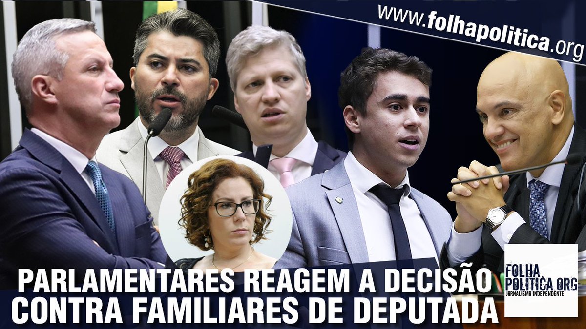 Ordens de Moraes contra Zambelli e familiares geram reações nas redes sociais: ‘não se pode calar uma voz política perseguindo sua família’ youtu.be/lPcYIktnfTU