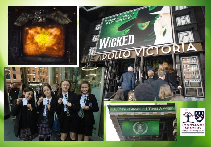 Our Music Department took scholars who have attended extra-curricular activities and performed in concerts to see the stage theatre production of Wicked in London.
The scholars were so well behaved, they were 'Defying Gravity' and enjoyed the performance immensely🎵!