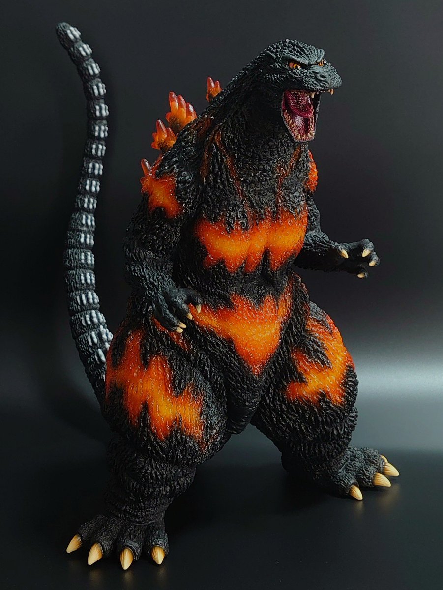 ご依頼者様より了承いただき しぃた氏原型:STUDIO24さんのゴジラ1995