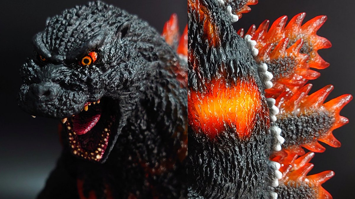 ご依頼者様より了承いただき しぃた氏原型:STUDIO24さんのゴジラ1995