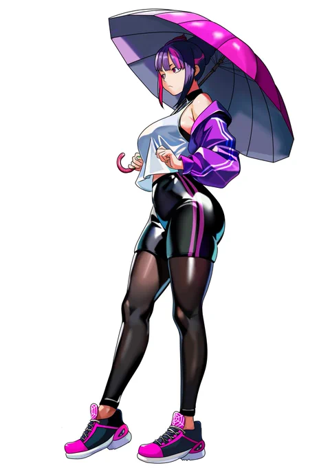 ハン・ジュリ #格ゲーキャラ描こうぜ