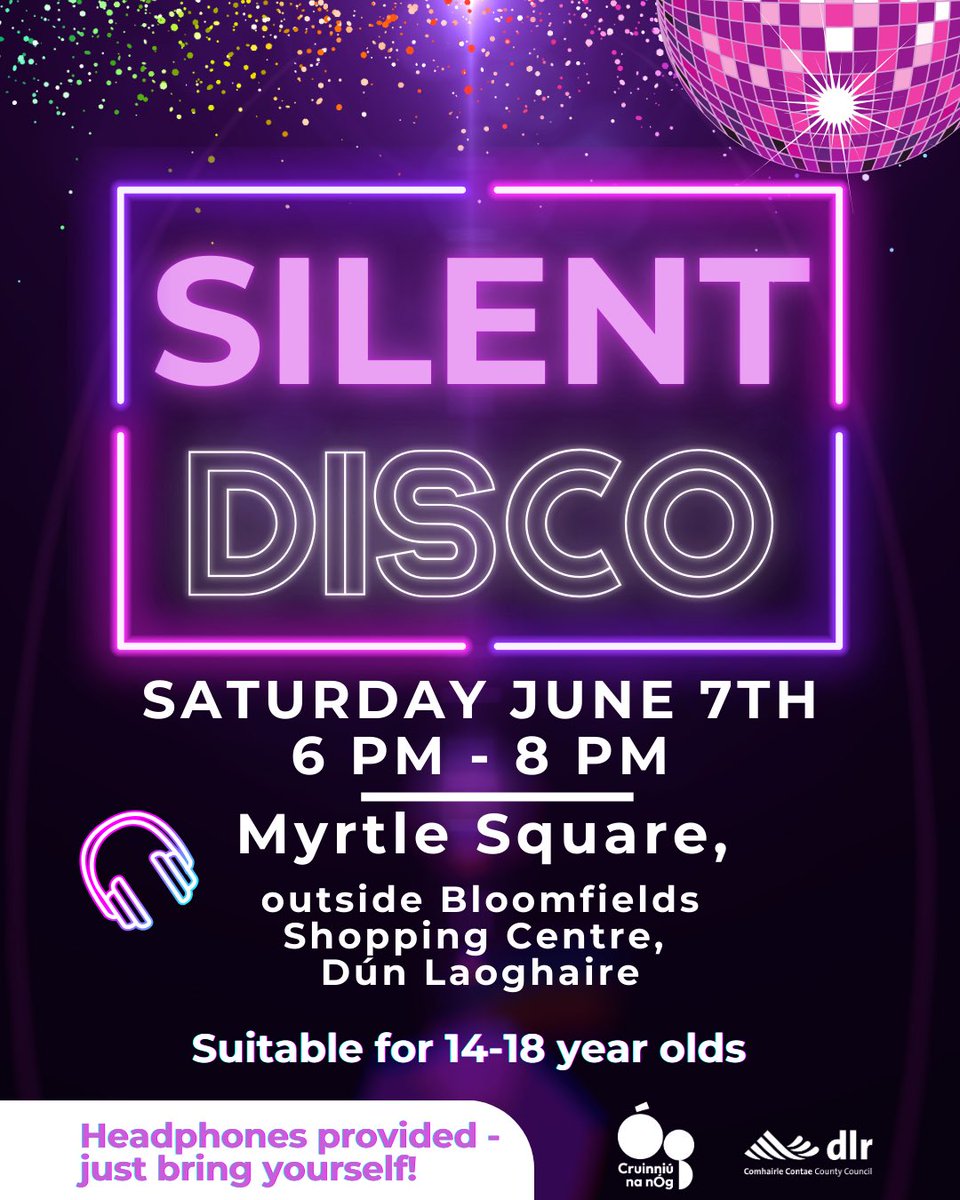 This weekend in Myrtle Square!!
🕺💃
🪩