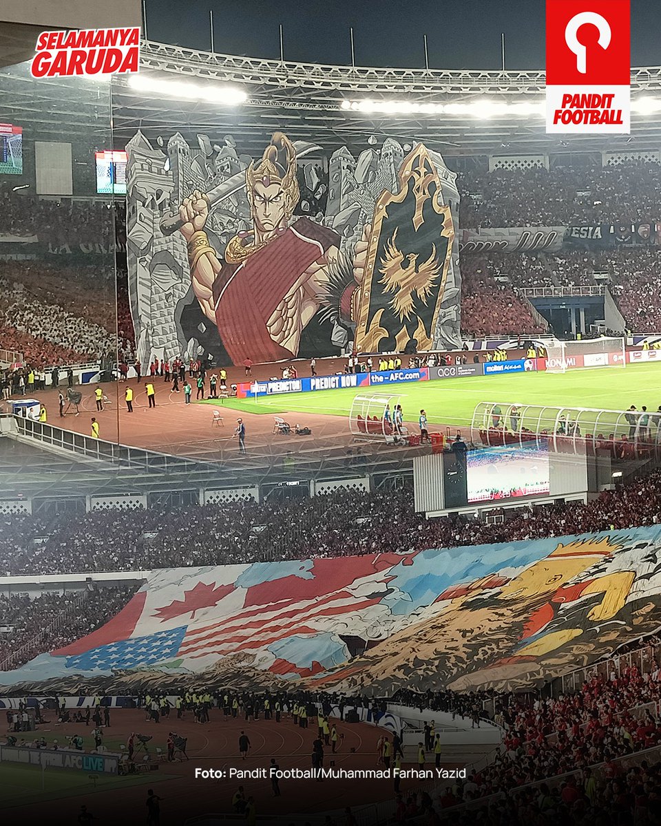 Korea dari Tribun selatan dan Utara GBK! 🔥🔥