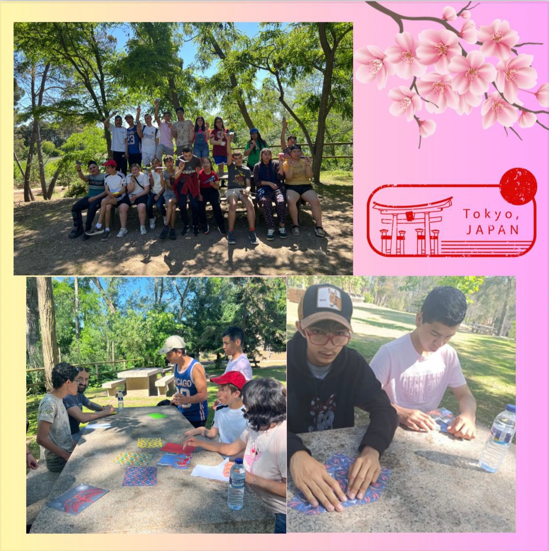 Los chicos y chicas del pasillo azul estuvieron en La Grajera donde disfrutaron de un taller de origami y pusieron en práctica lo que saben sobre la cultura japonesa.