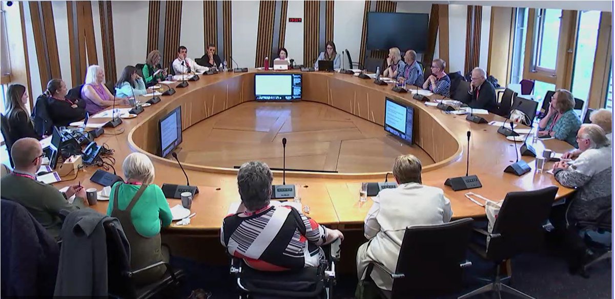 Lauren Bennie (@lauren_bennieuk) on Twitter photo Last night, <a href="/VersusArthritis/">Versus Arthritis</a> brought together 45+ people with arthritis & MSK who travelled from Oban, Stirling, Dundee, Leith, Glasgow, Edinburgh and Lanarkshire to speak to Minister <a href="/jenni_minto/">Jenni Minto MSP</a> about the proposed Long Term Conditons Framework.
The Minister sadly cancelled. Last night, <a href="/VersusArthritis/">Versus Arthritis</a> brought together 45+ people with arthritis & MSK who travelled from Oban, Stirling, Dundee, Leith, Glasgow, Edinburgh and Lanarkshire to speak to Minister <a href="/jenni_minto/">Jenni Minto MSP</a> about the proposed Long Term Conditons Framework.
The Minister sadly cancelled.
