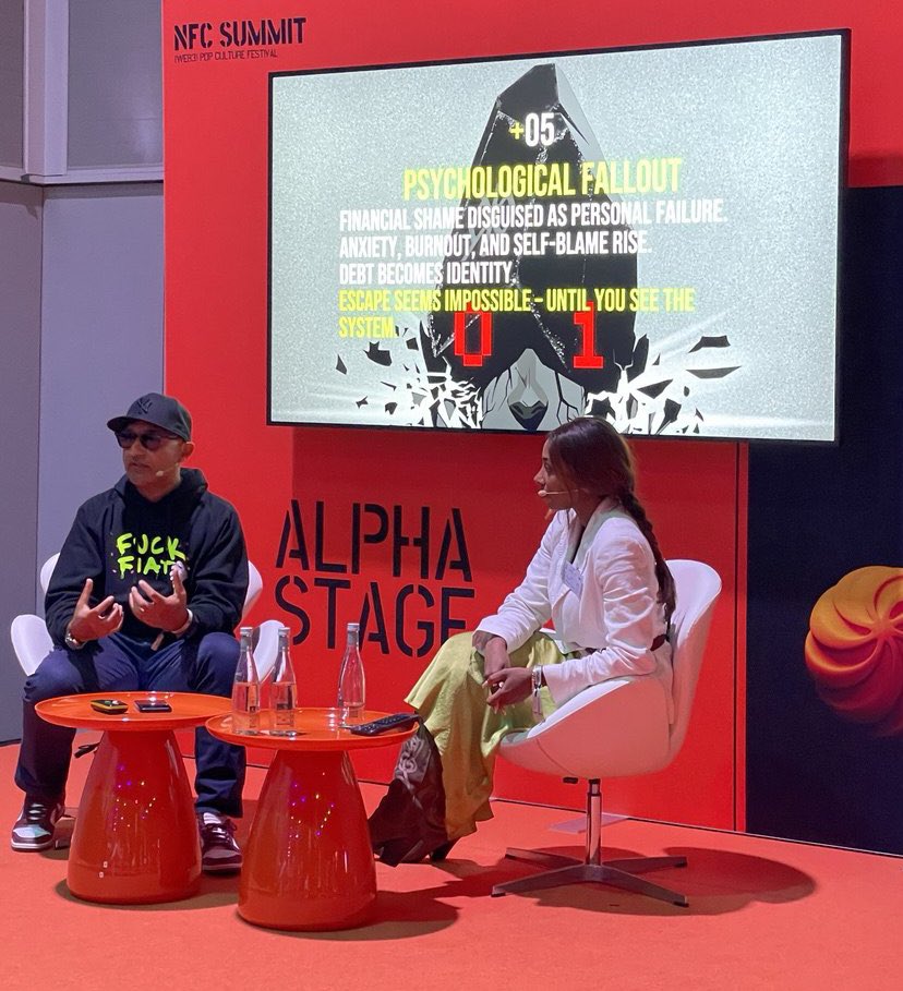 GM Lisbon! 
Had a really thought provoking ‘Fireside Chat’ yesterday with <a href="/thesovereignbtc/">Sovereign</a>, investor/ researcher / founder of <a href="/SeizeCTRL/">CTRL</a> and fierce advocate for financial sovereignty. 

Incase you missed it.
Thread on the topic below. ▼