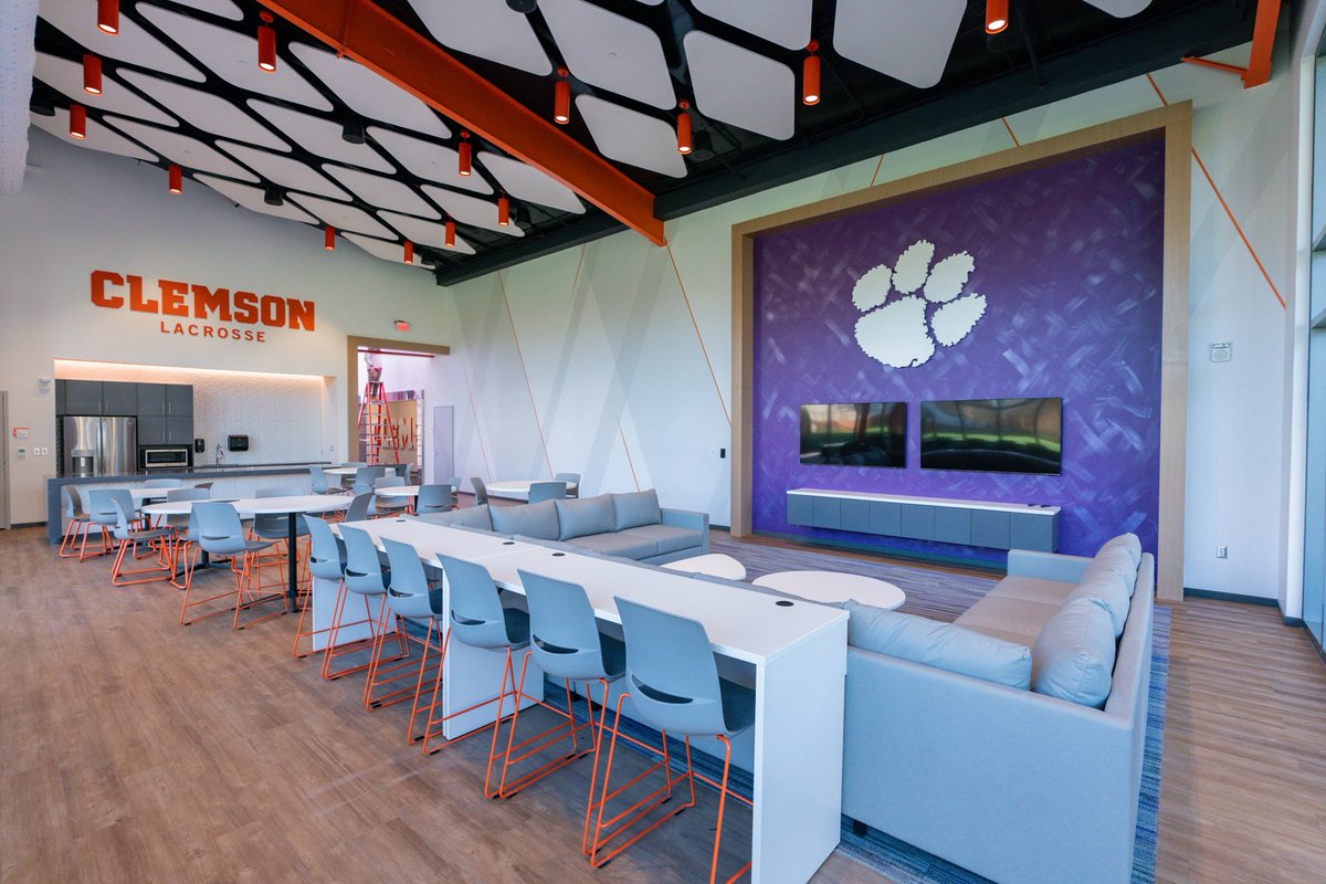 ClemsonWlax's tweet image. Still in awe that we get to play in the ONLY women’s lacrosse-only facility in the country 🤩