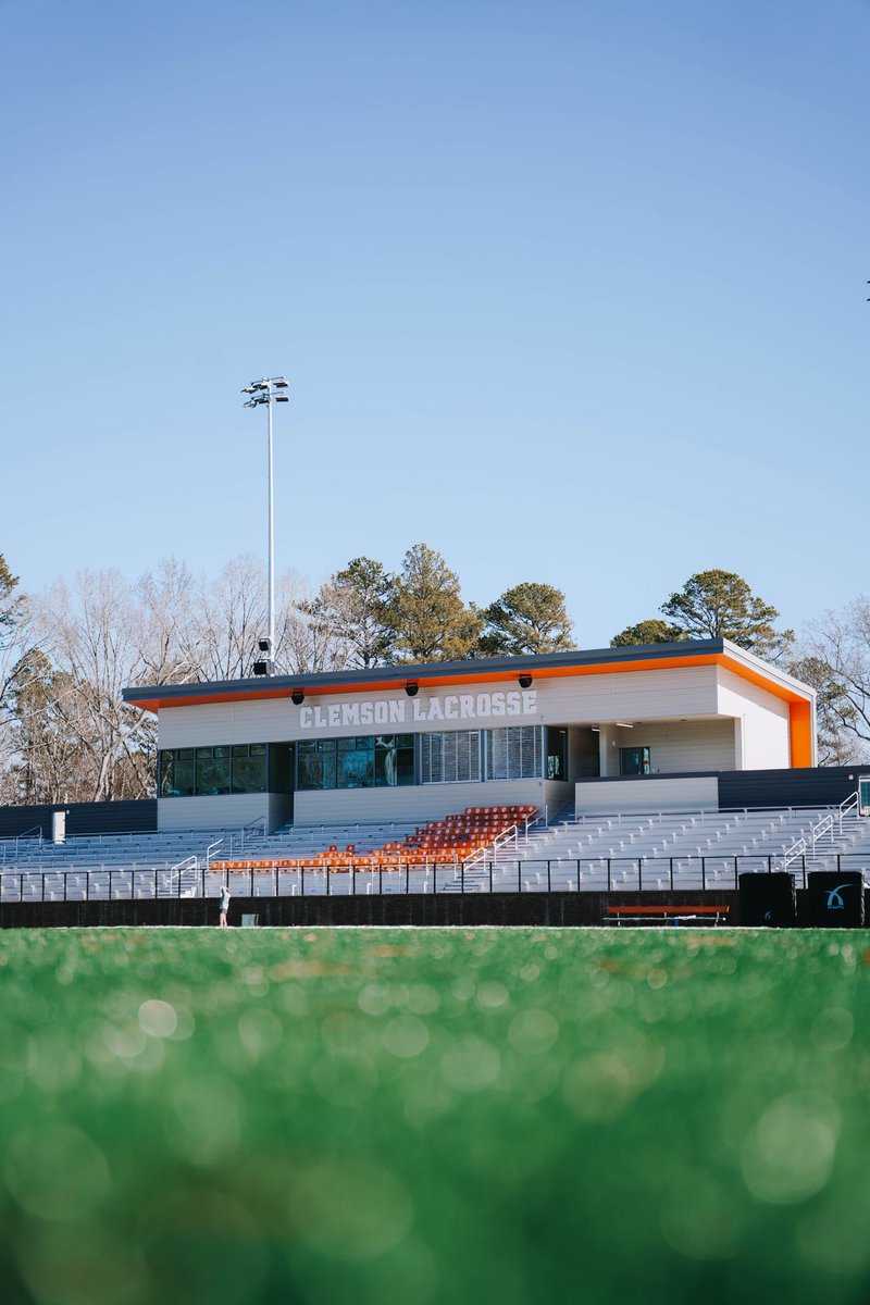 ClemsonWlax's tweet image. Still in awe that we get to play in the ONLY women’s lacrosse-only facility in the country 🤩
