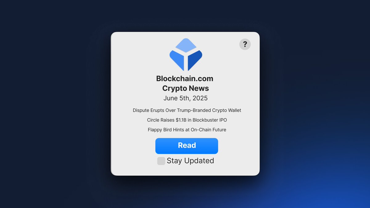 1/ Your Weekly Crypto News