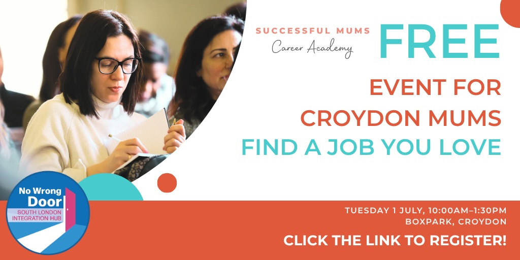 Wallington Mums (@wallingtonmums) on Twitter photo FREE event for #LocalMums looking to return to work! You are invited 1/7/25 @ BOXPARK #Croydon with <a href="/successfulmum/">Successful Mums Career Academy</a> for a friendly, informal event. We’ll be joined by #familyfriendly employers hiring! More details and book your FREE place 👉tinyurl.com/3kdunkmp #localmumsonline FREE event for #LocalMums looking to return to work! You are invited 1/7/25 @ BOXPARK #Croydon with <a href="/successfulmum/">Successful Mums Career Academy</a> for a friendly, informal event. We’ll be joined by #familyfriendly employers hiring! More details and book your FREE place 👉tinyurl.com/3kdunkmp #localmumsonline