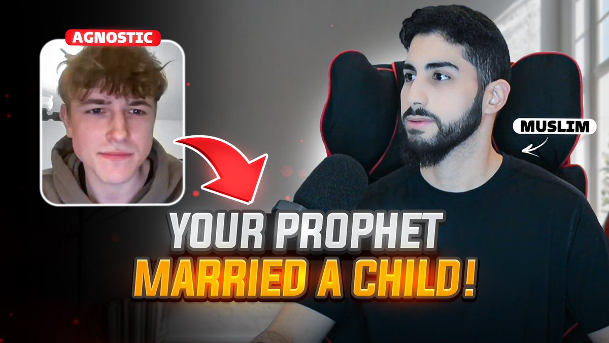 Chainless_Slave's tweet image. Agnostic Confronts Muslim On The Marriage Of The Prophet:
youtu.be/vz1jgBpf8UE