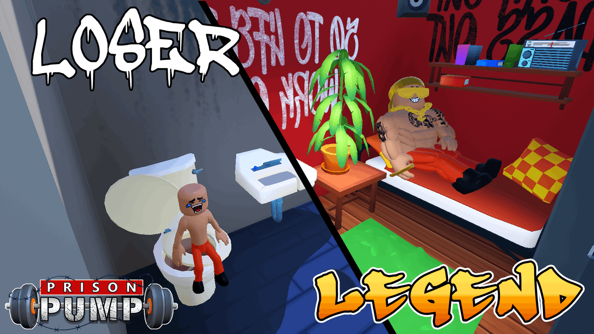 TheGang_Gaming's tweet photo. 🌟BIG update in Prison Pump 🌟
🔓Own your own cell!
🔓Update and decorate it!
🔓Run your own business!
🔓Produce items and deliver them to your cellmates!
This is just the start! We will have even more fun things coming next week! 🔥 #PrisonPump #Roblox #Gameupdate https://t.co/A6s3Bol0qH