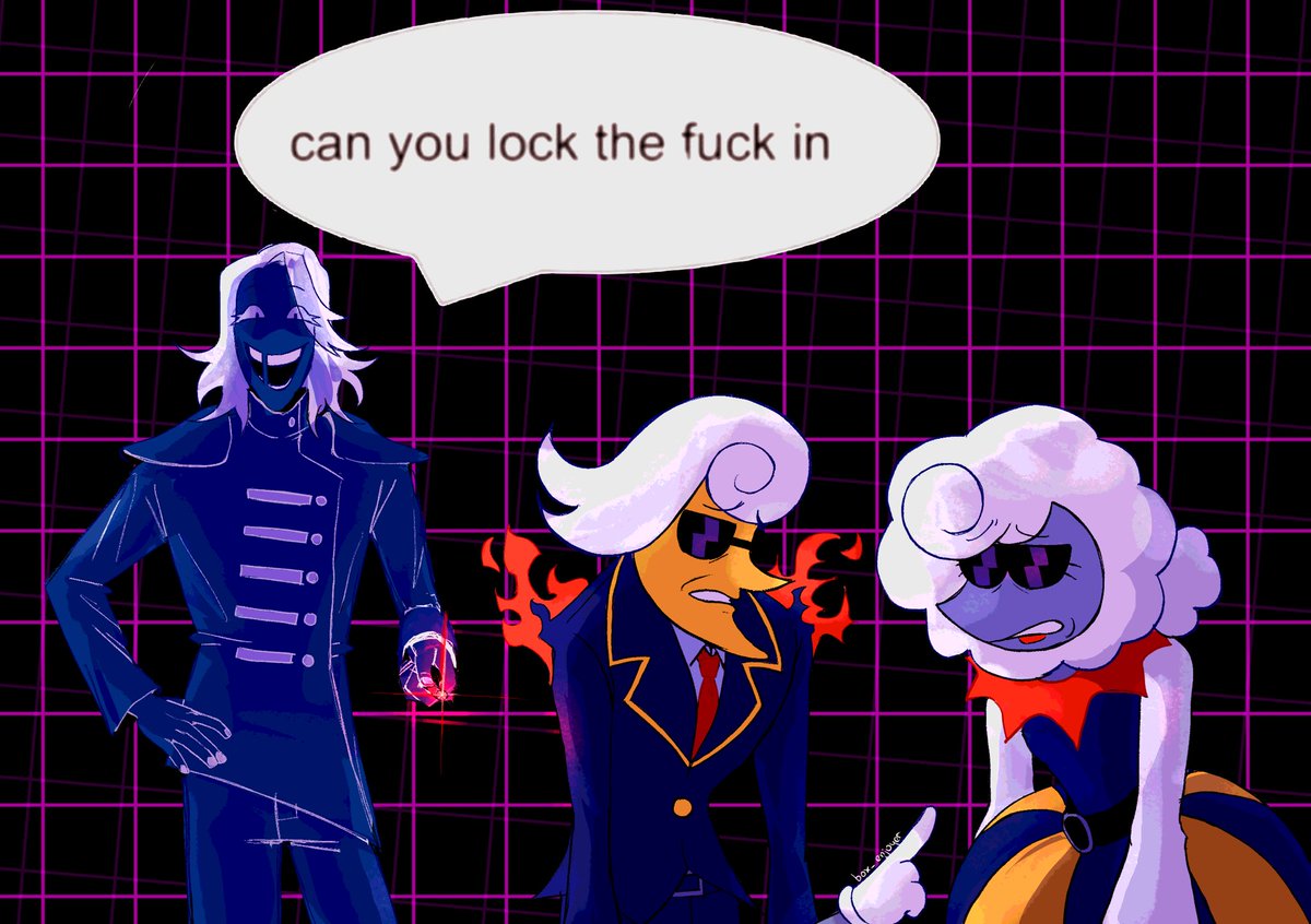 #deltarunespoilers

a guide on how to behave in polyamorous relationships by yours truly Rouxls Kaard