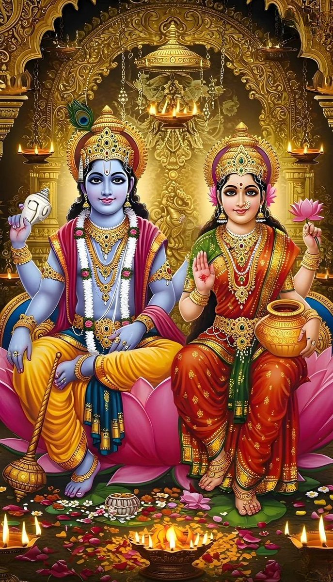 🌺 श्री लक्ष्मी नारायण जी की कृपा सदा आप पर बनी रहे 🌺

जहां विष्णु हैं, वहां लक्ष्मी स्वाभाविक रूप से वास करती हैं।
श्री नारायण जी के चरणों में समर्पण और माता लक्ष्मी की असीम कृपा से जीवन में सुख, शांति और समृद्धि का आगमन होता है।

🙏 ॐ लक्ष्मीनारायणाय नमः 🙏
सदैव भक्ति और
