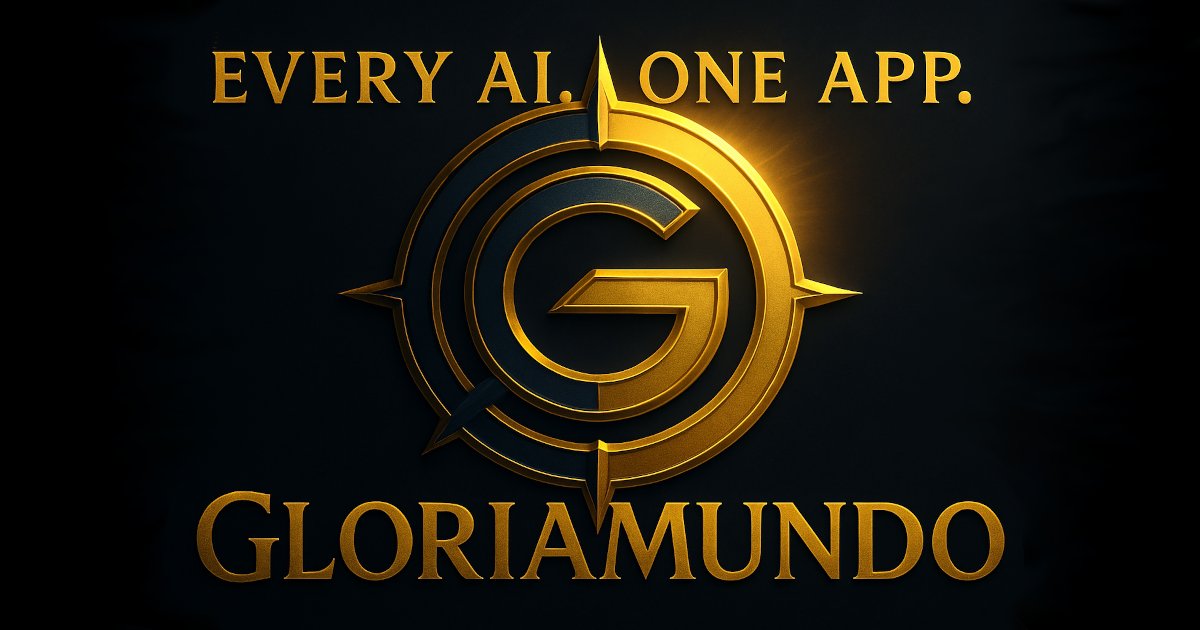 sentigral's tweet image. Meet GloriaMundo – Every AI. One App. No Subscription. Access diverse AI tools, switch seamlessly, and pay only for what you use. Explore today! #EveryAI #AIforEveryone #NoSubscriptions