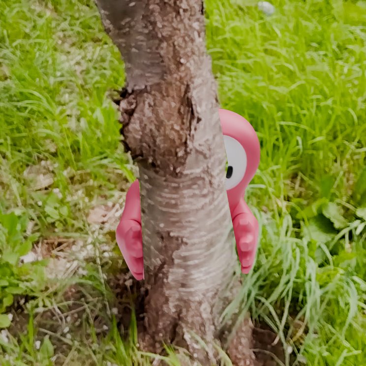 チラッ（バレてないふぉ…）
#FallGuysArt