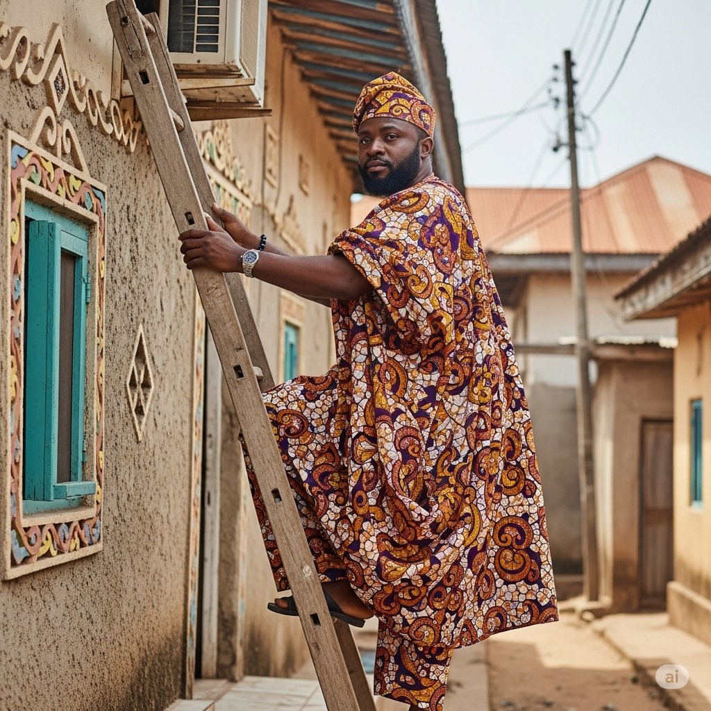 YorubaNationCH's tweet image. What is the Yoruba word for 'Ladder'?