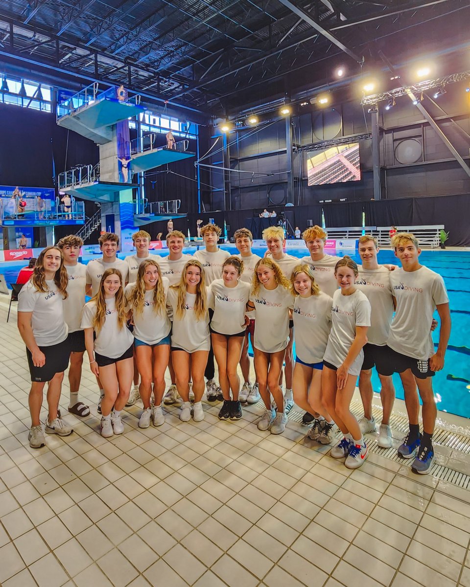 USADiving's tweet photo. Your 2025 Canada Cup of Diving team 🇺🇸 https://t.co/xKaPT4Tpdo
