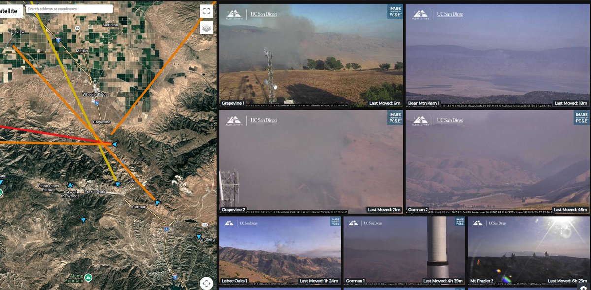 engineco16's tweet photo. #FortFire 300+ acres burning since 11:26 pm last night. #Grapevine #FortTejon @kerncountyfire Follow @DanielFireTruck who's been following this all night. https://t.co/nDdgUhlTuM