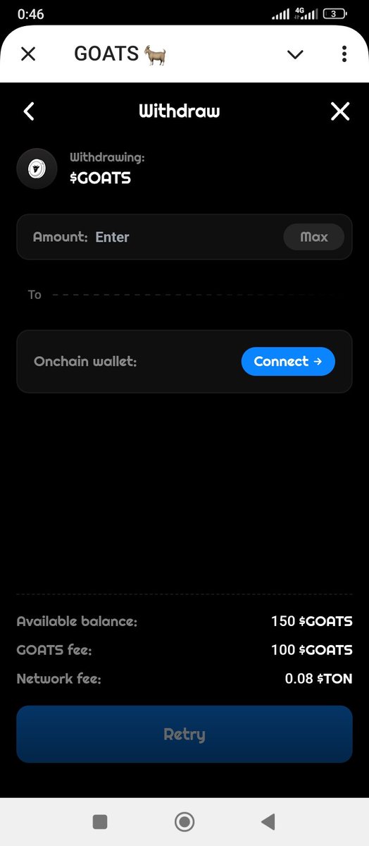 kingstarmusic01's tweet photo. @GOATS_immortal Please my unstaked goats which I successfully  withdrew via onchain  last night  is yet to reflect on my tonkeeper wallet up till now? Please look into it. The fault is not the Tonkeeper's from their response. Thank you for prompt response. https://t.co/kq4GfrsEbG