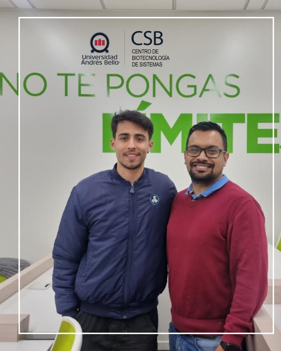 CSB_UNAB's tweet image. 👏 Despedimos con cariño a Alejandro Ramón, estudiante de Ingeniería Bioquímica de la Universidad Icesi (#Colombia) quien durante sus meses de práctica en #CSBUNAB aportó con entusiasmo, compromiso y profesionalismo al trabajo de caracterización de consorcios microbianos.