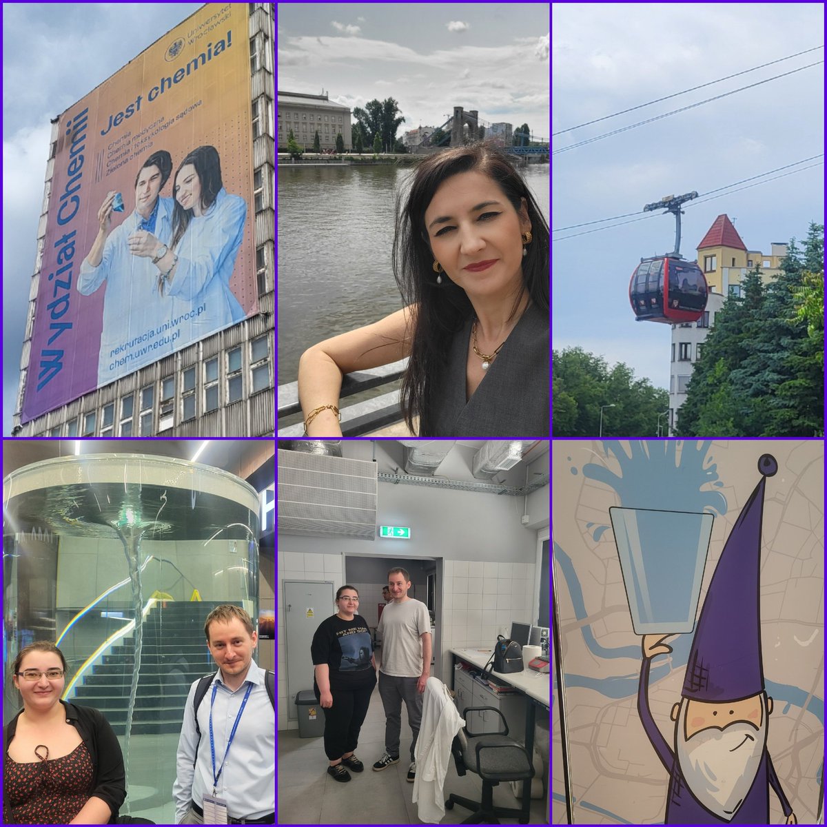 Joanna Ortyl (@joannaortyl) on Twitter photo Wrocław is great💜❤️🩵 Today we were with our partners from Wroclaw University of Technology (<a href="/SiliconCage/">Łukasz John | Biomaterials Chemistry Group🇵🇱🇪🇺</a>) and Wroclaw University. <a href="/PWr_Wroclaw/">Politechnika Wrocławska</a>
Thank you for great scientific meetings and a lovely time 🚀🔥 Wrocław is great💜❤️🩵 Today we were with our partners from Wroclaw University of Technology (<a href="/SiliconCage/">Łukasz John | Biomaterials Chemistry Group🇵🇱🇪🇺</a>) and Wroclaw University. <a href="/PWr_Wroclaw/">Politechnika Wrocławska</a>
Thank you for great scientific meetings and a lovely time 🚀🔥