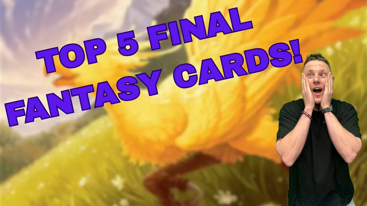 This week the Chads bring to the pod their top 5 cards from UB: Final Fantasy! Plus some Universe Beyond reactions. 

creators.spotify.com/pod/show/chad-…

youtu.be/WtRc9TSVOkY