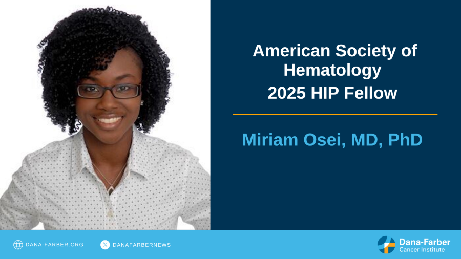 Dana-Farber News (@danafarbernews) on Twitter photo Congratulations to <a href="/DanaFarber/">Dana-Farber</a>’s <a href="/miriamAoseiMD/">Miriam Agyakomah Osei, MD</a> for being selected by <a href="/ASH_hematology/">ASH</a> to receive the 2025 ASH Hematology Inclusion Pathway (HIP) Fellow Award (under the mentorship of Drs. <a href="/Lachelle_Dawn/">Lachelle Dawn</a> and Coleman Lindsley). This is part of ASH’s investment in research and Congratulations to <a href="/DanaFarber/">Dana-Farber</a>’s <a href="/miriamAoseiMD/">Miriam Agyakomah Osei, MD</a> for being selected by <a href="/ASH_hematology/">ASH</a> to receive the 2025 ASH Hematology Inclusion Pathway (HIP) Fellow Award (under the mentorship of Drs. <a href="/Lachelle_Dawn/">Lachelle Dawn</a> and Coleman Lindsley). This is part of ASH’s investment in research and