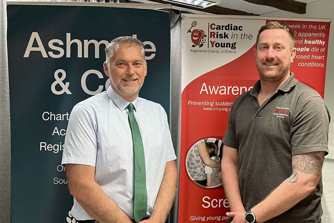 Ashmole &amp; Co Set to Raise Funds for C-R-Y Charity

welshcountry.co.uk/ashmole-co-set…

<a href="/Ashmoleandco/">Ashmole and Co</a>  <a href="/CRY_UK/">CRY</a>  #cardiacriskintheyoung #ashmoleandco #accountants #accountantslife #charteredaccountants #accountancy