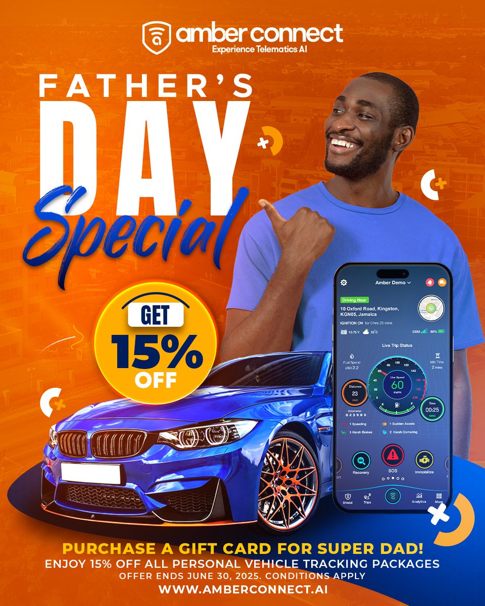 This Father’s Day, give Dad or that special man in your life the gift that truly matters — safety and peace of mind on every drive!
Because every great dad and men deserves the best protection out there.
🎉 Don’t wait — make his day unforgettable!