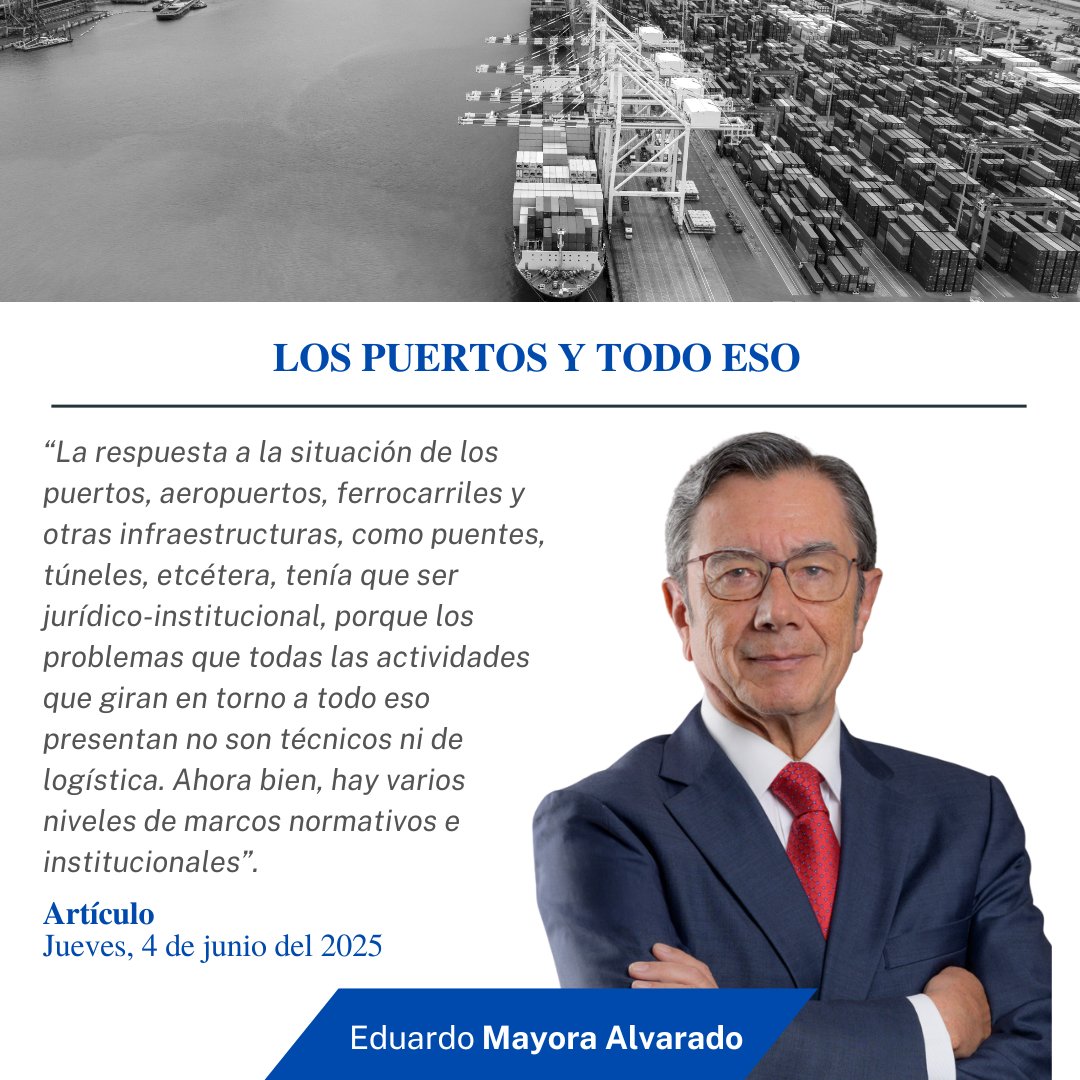 Los aspectos técnicos y logísticos no son el problema. Es el marco institucional que los sofoca. Los invito a leer el artículo completo. El debate está servido: LINK ARTÍCULO
eduardomayora.com/2025/06/05/los…