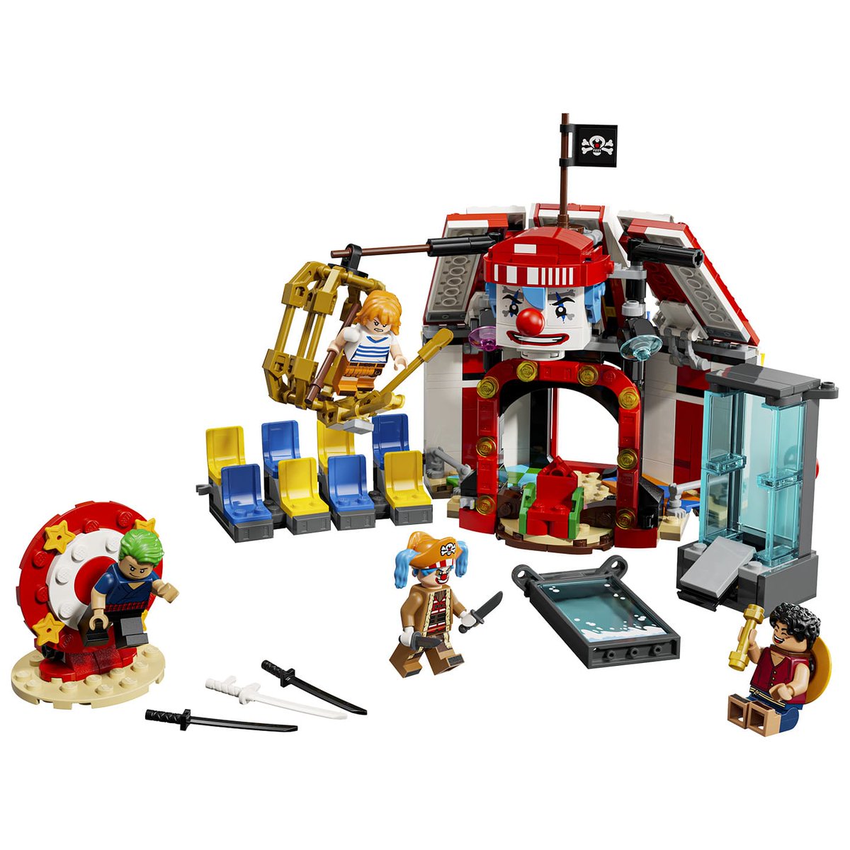 OFFICIEL : LEGO X ONE PIECE NETFLIX !
- Le Cirque de Baggy : 573 Pièces (49,99€)