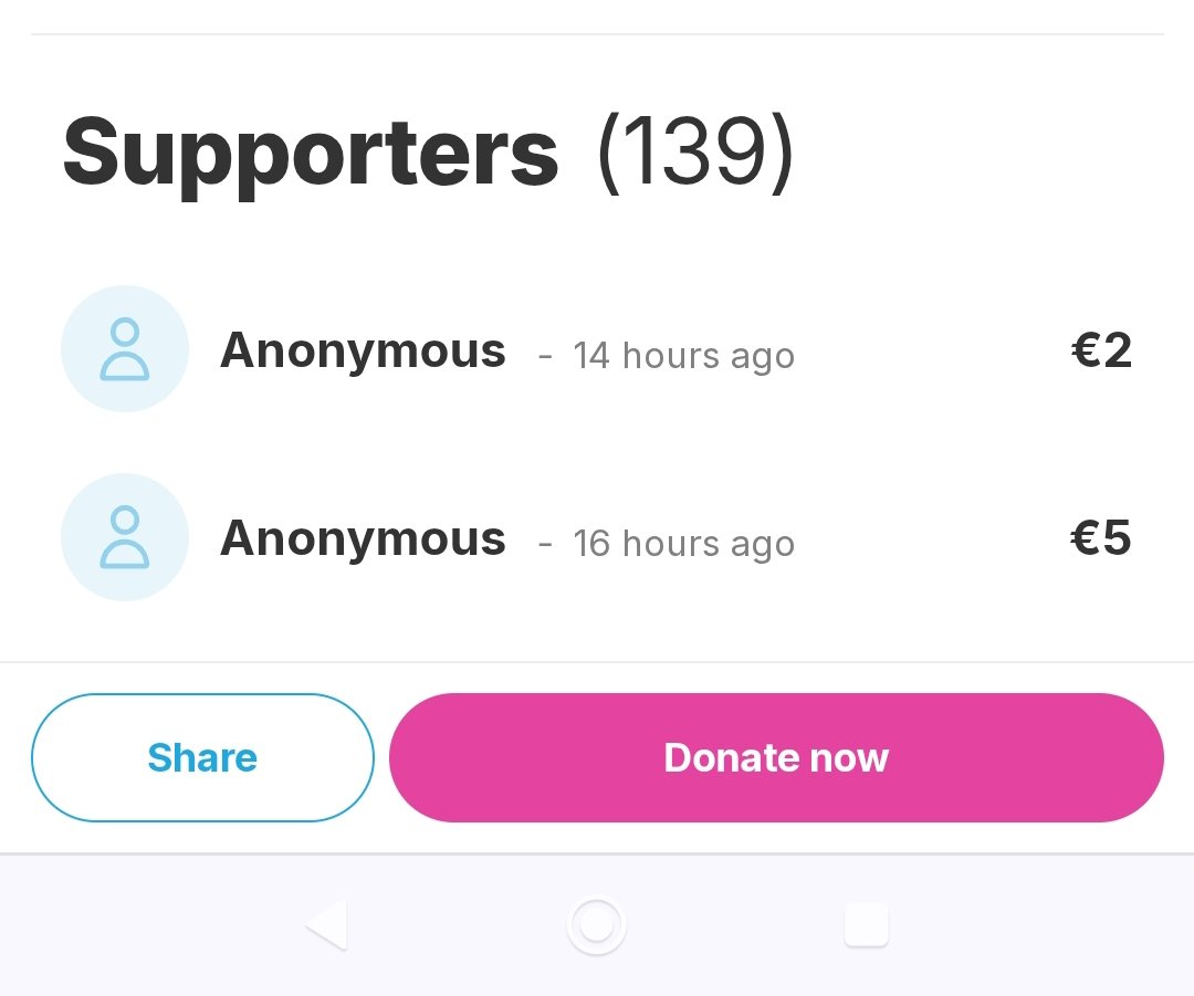My children have been going to sleep hungry for two weeks. We can’t afford a bag of flour to bake bread. I need just €300 to feed my family.
Every donation or share could save us from hunger.
Please help us 💔
Biz yeni aldık 7€We need to 293€urgently
chuffed.org/project/help-m…