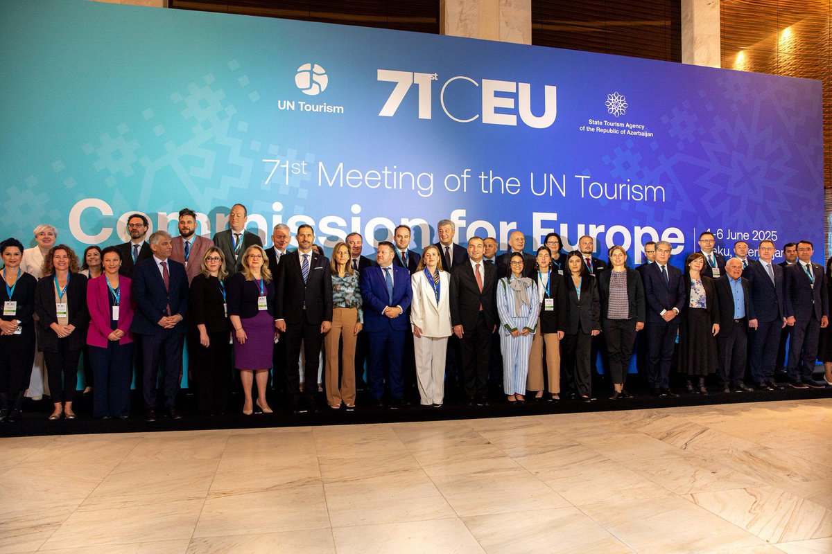 TonciGlavina's tweet photo. Na 71. sjednici Komisije za Europu, 🇭🇷 je izabrana među 5️⃣ europskih zemalja koje će u novom četverogodišnjem mandatu predstavljati kontinent u najvišem tijelu @UNWTO. Ovo priznanje još je jedna potvrda Hrvatskoj kao predvodnici u politikama održivog razvoja turizma! https://t.co/vBWn13SvE1