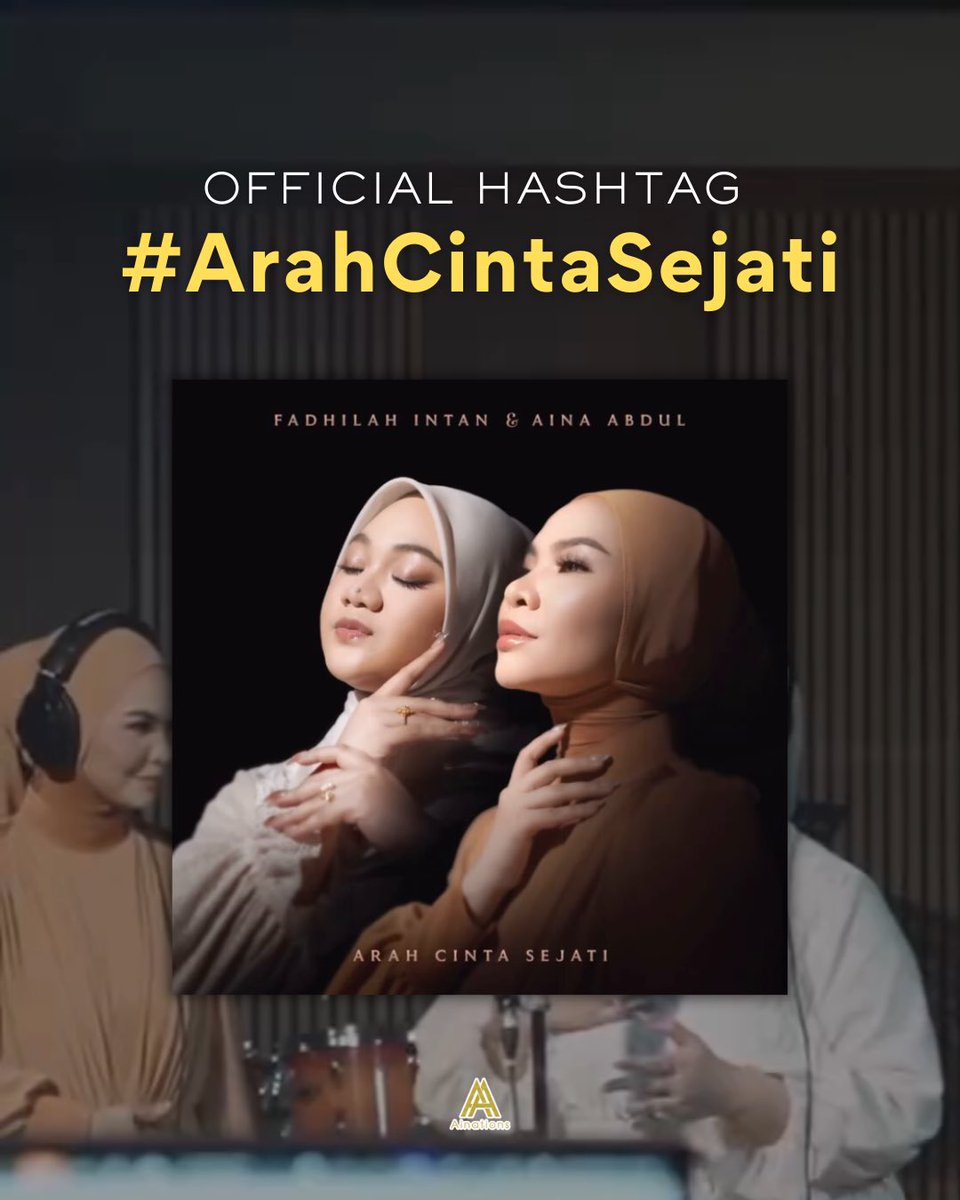 theainations's tweet photo. Let’s unite, show our love! 🤍🤎

Untuk semua Ainations &amp; peminat muzik, jom kita gunakan official hashtag #ArahCintaSejati dalam setiap posting tentang duet indah oleh Fadhilah Intan &amp; Aina Abdul!

Sikit je lagi 😉🎼

12 am - 06/06/25 

#ArahCintaSejati
#FadhilahIntan
#AinaAbdul https://t.co/2C27wU6Fdk