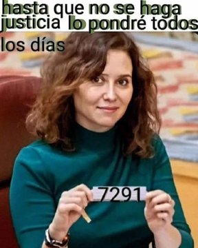 Angelesmaov's tweet photo. @IdiazAyuso https://t.co/03exTdzjry