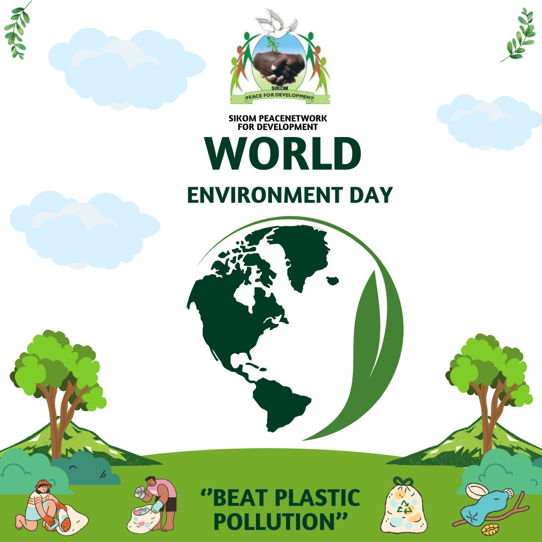 Let's Unite to tackle the plastic crisis affecting our planet.
Every small action counts: Reduce single-use plastics, recycle and choose sustainable alternatives. Together, we can create a cleaner, healthier environment for future generations.
#WorldEnvironmentDay.